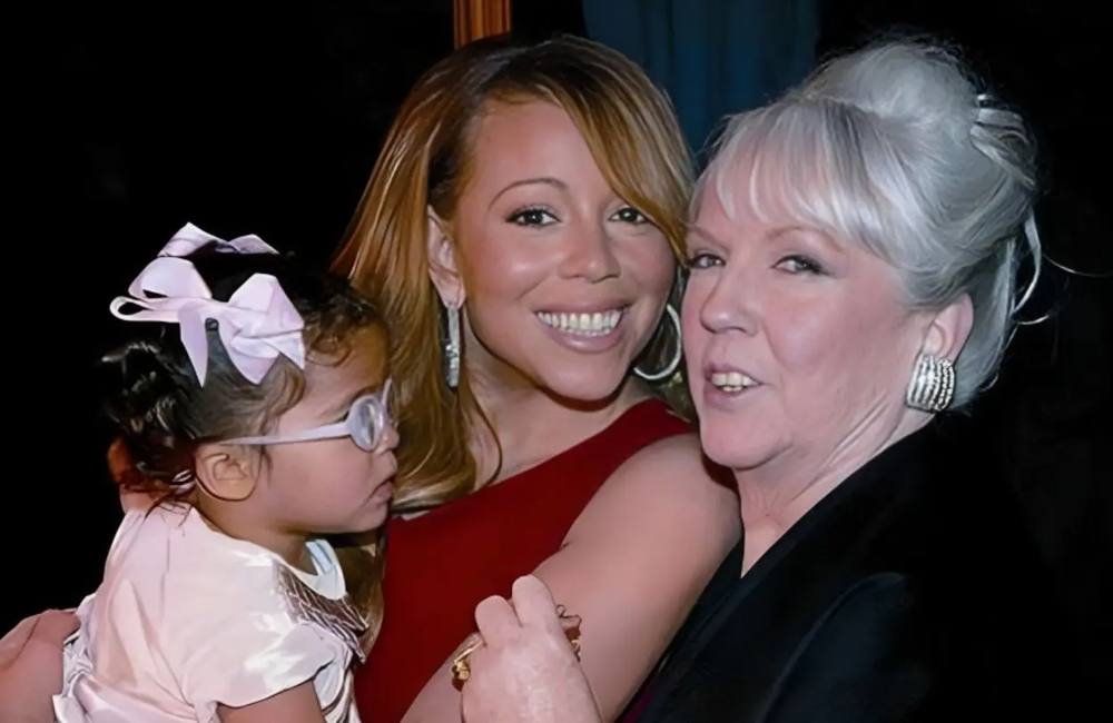 Mariah Carey junto a su madre, Patricia.