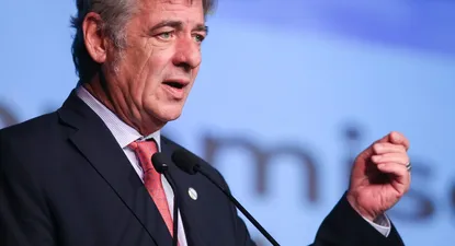 Nicolás Pino, presidente de la SRA.