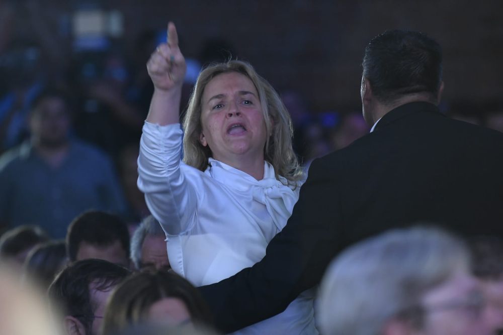 Acto por 40 años de democracia en la Casa del Partido Colorado