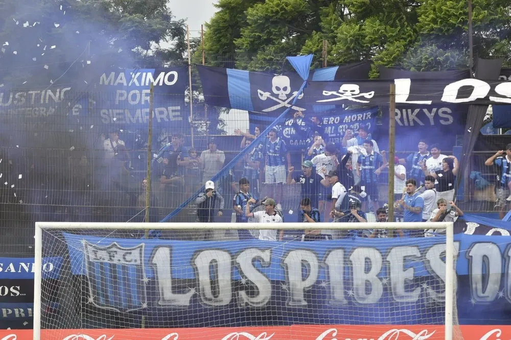 La hinchada del campeón uruguayo, Liverpool