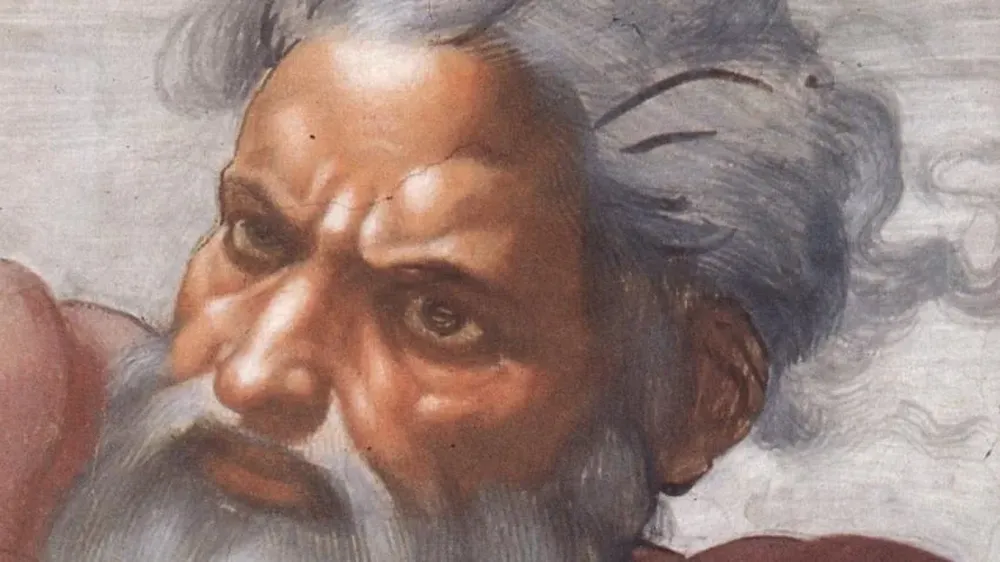 Una representación de Dios.