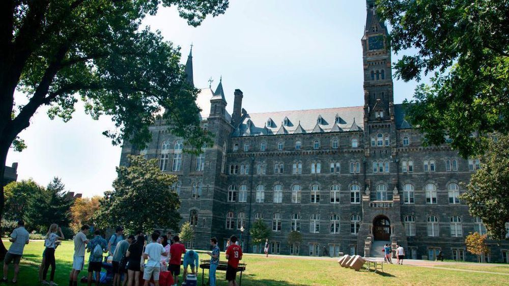 La Universidad de Georgetown, propiedad de la Iglesia Católica en Estados Unidos tiene US$1.920 millones anuales en ingresos
