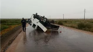 El siniestro de tránsito ocurrió cerca de la localidad de 18 de Julio, en Rocha.