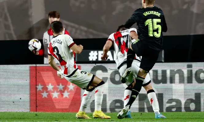 Federico Valverde ante Rayo Vallecano