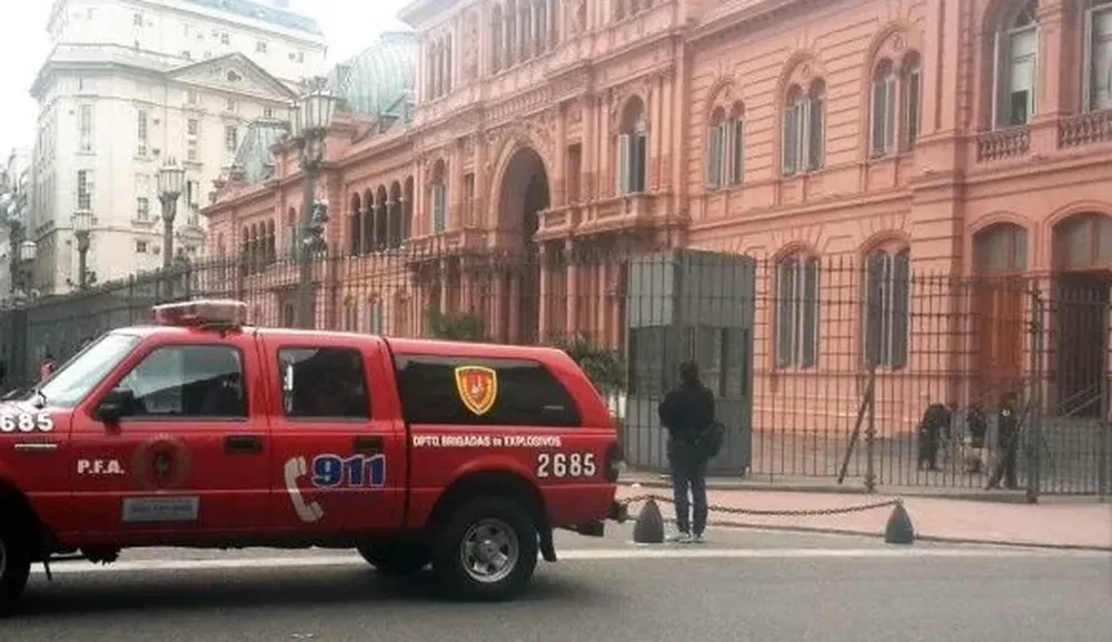 Amenaza en Casa Rosada