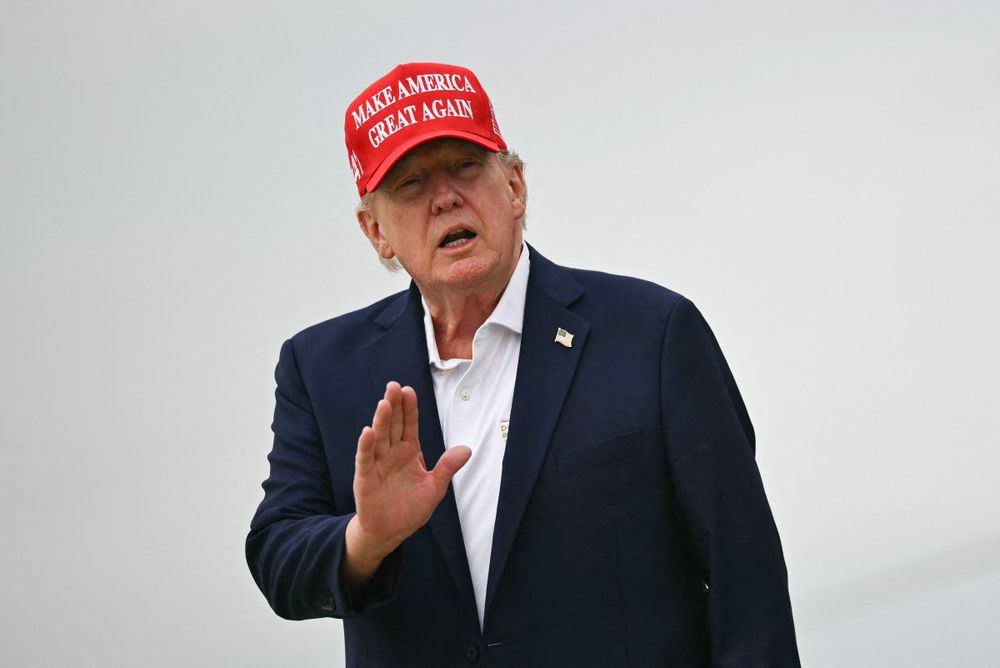 Donald Trump, presidente de Estados Unidos.