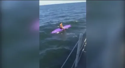 Dos días perdido en kayak en medio del agua: la historia de Marcos Tabarcachi