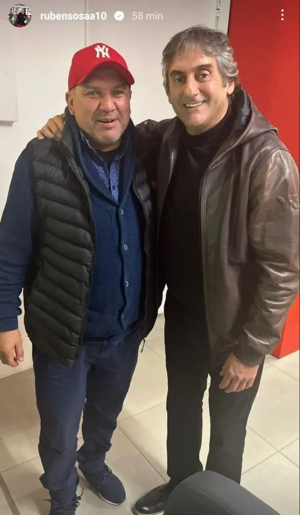 Ruben Sosa y Enzo Francescoli