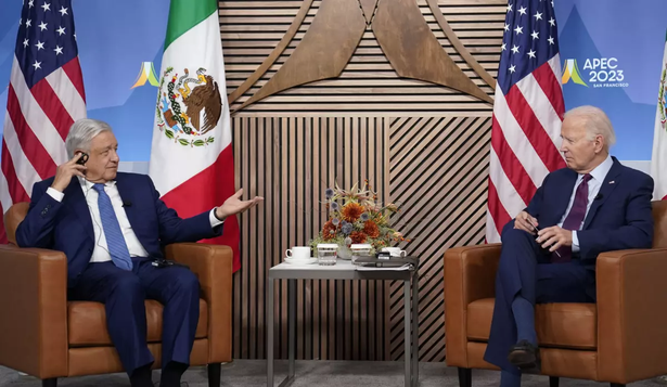 López Obrador y Biden en la cumbre de la APEC de 2023