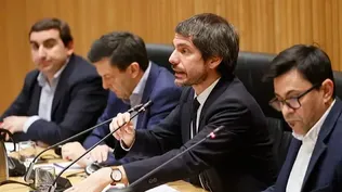 Urtasun comparece ante la comisión de Cultura del Congreso.