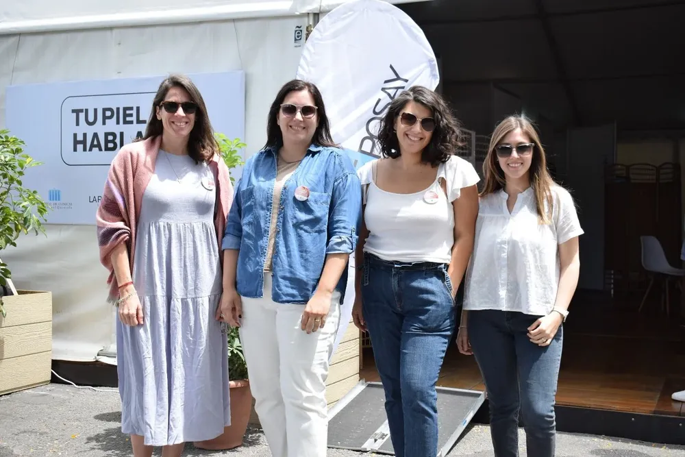 Magdalena Arnelli, Mariana Lopez, Gimena Pedrosa y Catherine Cox