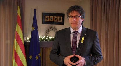 El expresidente de Cataluña Carles Puigdemont