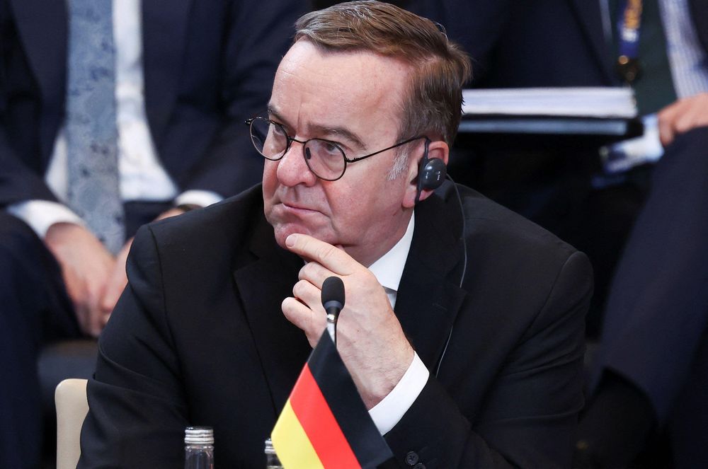 El ministro alemán de Defensa, Boris Pistorius, calificó de "inaceptable" el discurso de Vance.