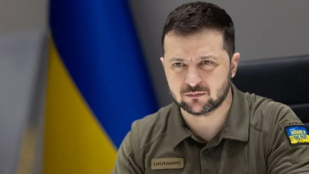 Volodymyr Zelensky, presidente de Ucrania