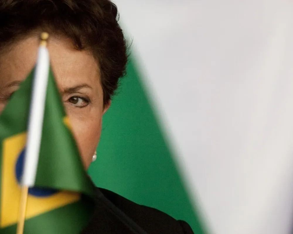 La presidenta brasileña Dilma Rousseff