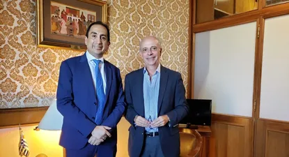 Amaszonas Uruguay se reunió con el futuro ministro de Defensa