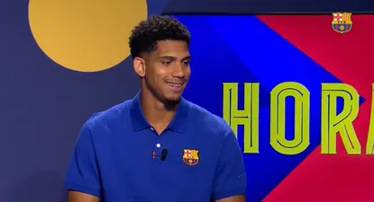 El video de Barcelona para presentar a Araújo