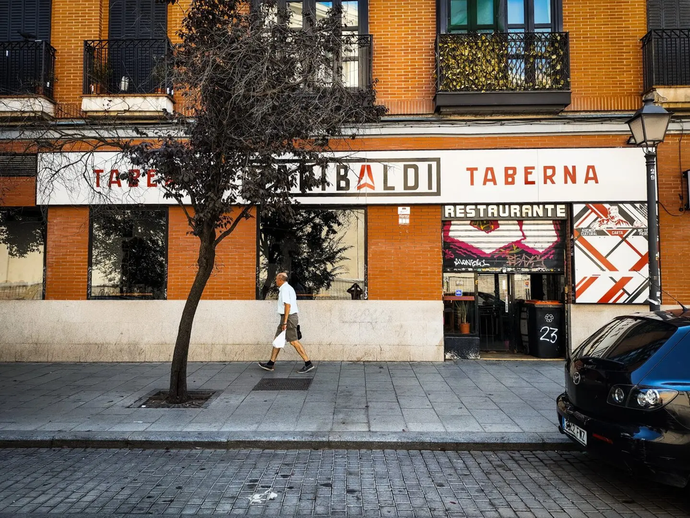 La nueva Taberna Garibaldi en Lavapiés.