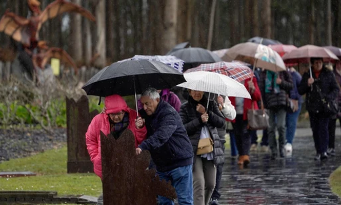 Frío y lluvia se posan sobre la península ibérica.