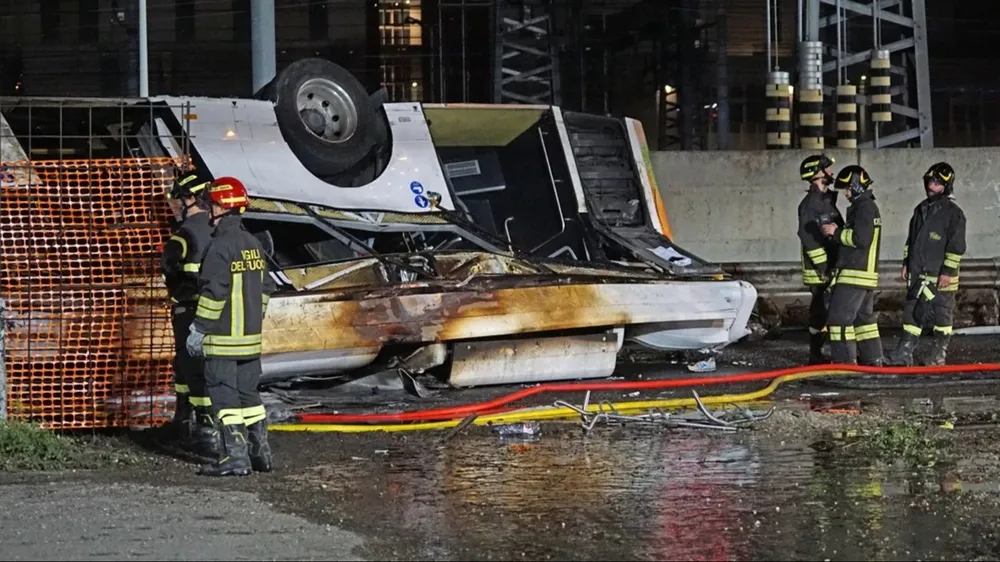 Dos españoles heridos en el accidente de Venecia.