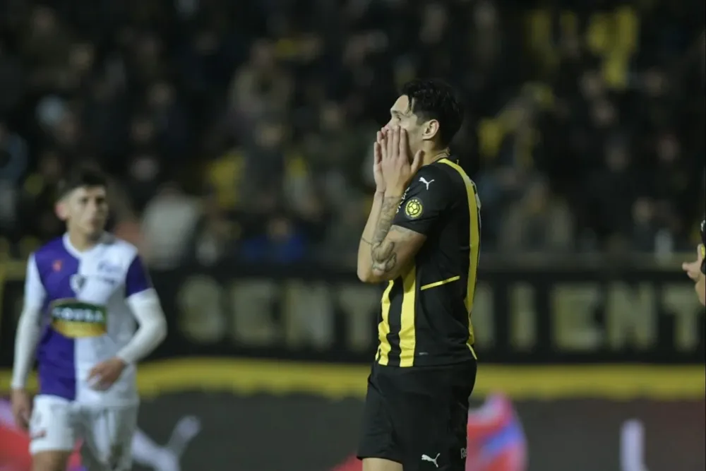 Bentancourt y la imagen que representa a todo Peñarol