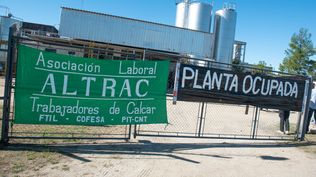 Calcar: los trabajadores están ocupando las instalaciones del complejo industrial ubicado en Tarariras.