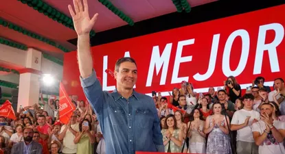El presidente del Gobierno español, Pedro Sánchez