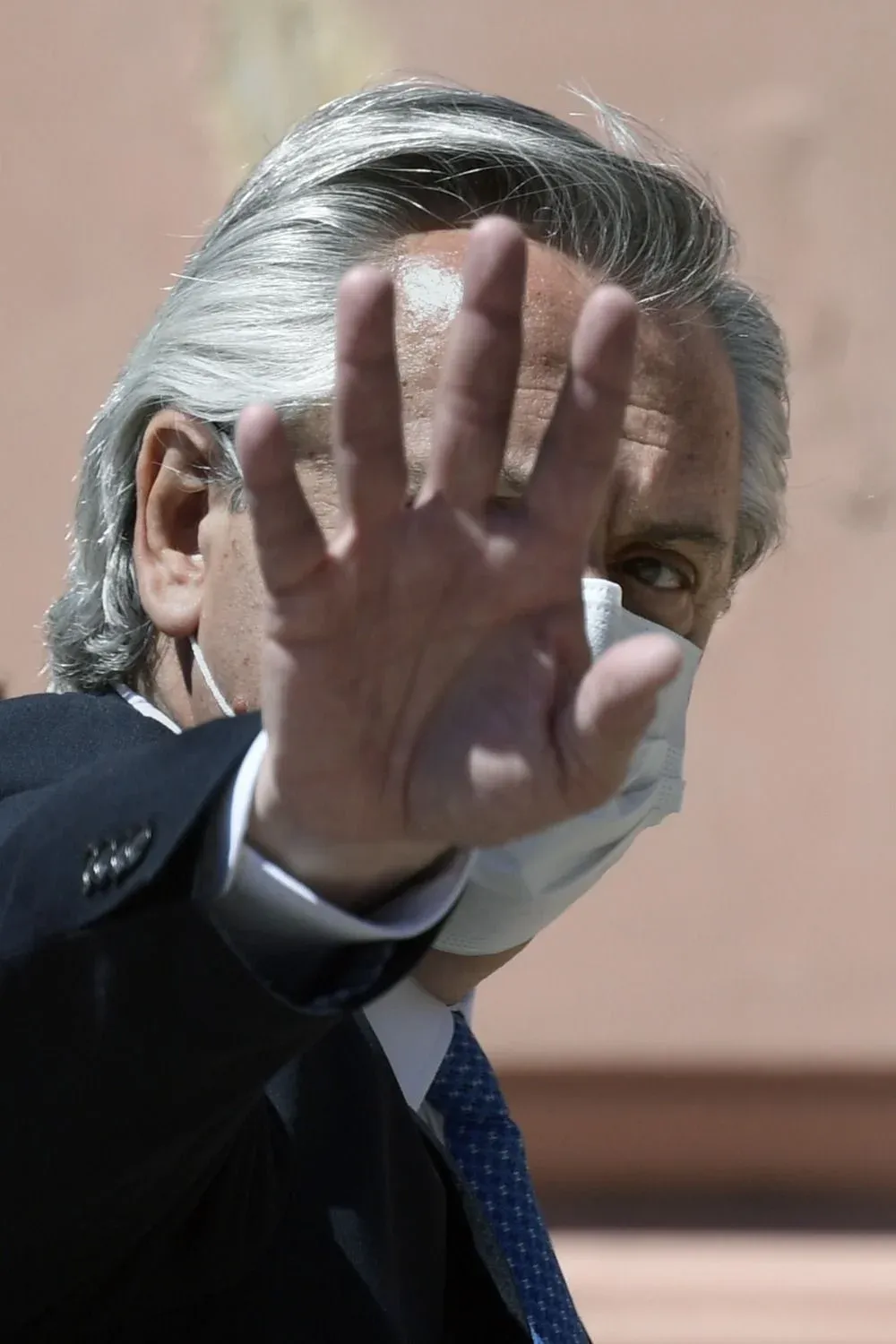 Alberto Fernández en la Casa Rosada