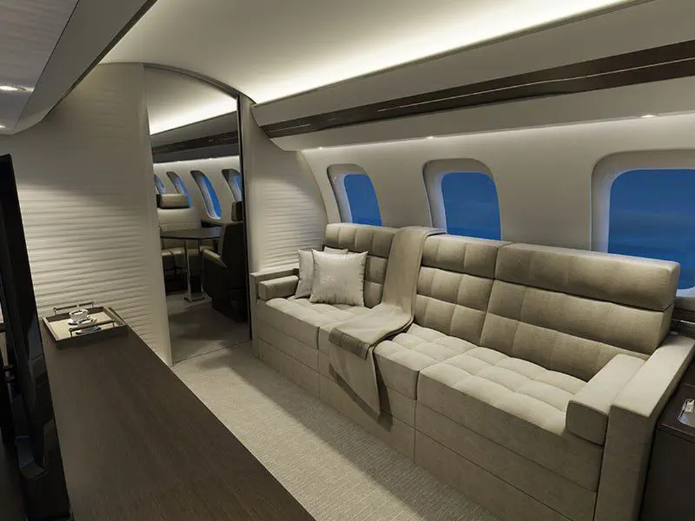 El lujo del interior del avión que llevó a Carlo Ancelotti desde Europa a Rio de Janeiro para que dirija a la selección de Brasil El lujo del interior del avión que llevó a Carlo Ancelotti desde Europa a Rio de Janeiro para que dirija a la selección de Brasil