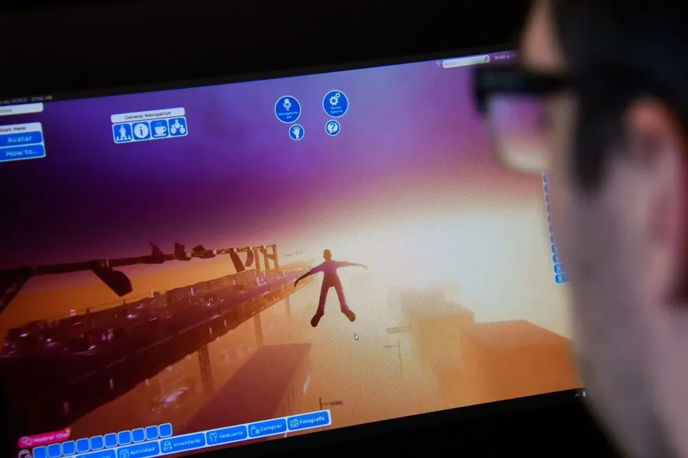 En el metaverso creado por uruguayos se podía volar.