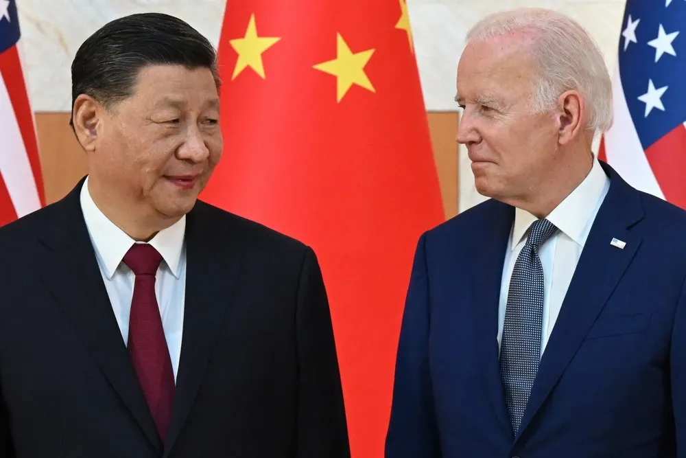 Xi Jinping, presidente de China, y Joe Biden, presidente de Estados Unidos