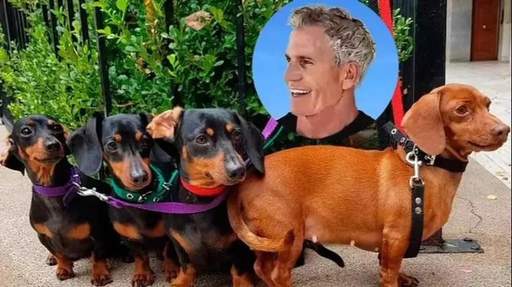 Piñeiro y sus mascotas