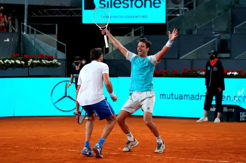 Horacio Zeballos ganó un partido electrizante en Madrid y será número 1 del mundo en dobles