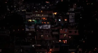 venezuela estuvo siete horas sumida en un apagon general