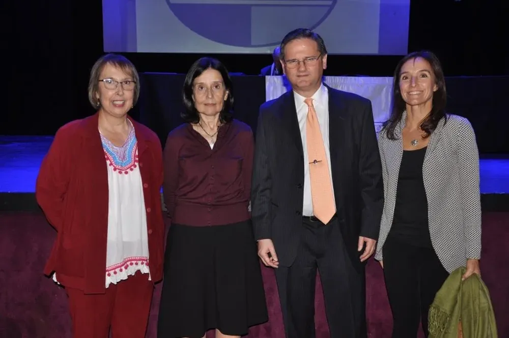 Rosario Griego, Alicia Correa, Pedro Presno y María Ott