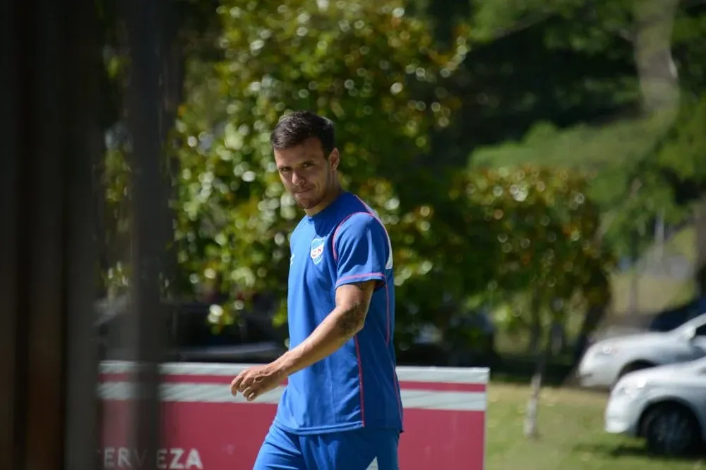 Leandro Otormín en uno de sus pasajes por Nacional