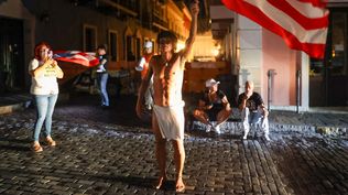 Apagón masivo en Puerto Rico.