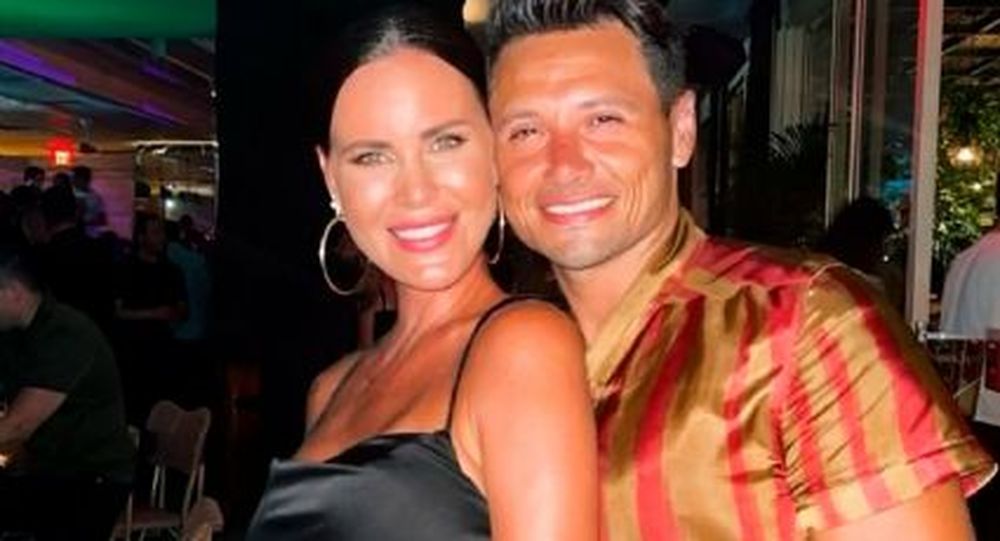 Natalie Weber y Mauro Zárate