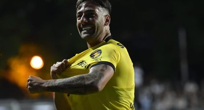 Facundo Batista durante su paso por Peñarol, en 2024