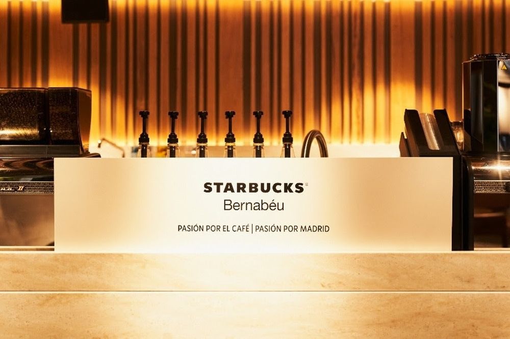 Starbucks Bernabéu. (Europa Press)