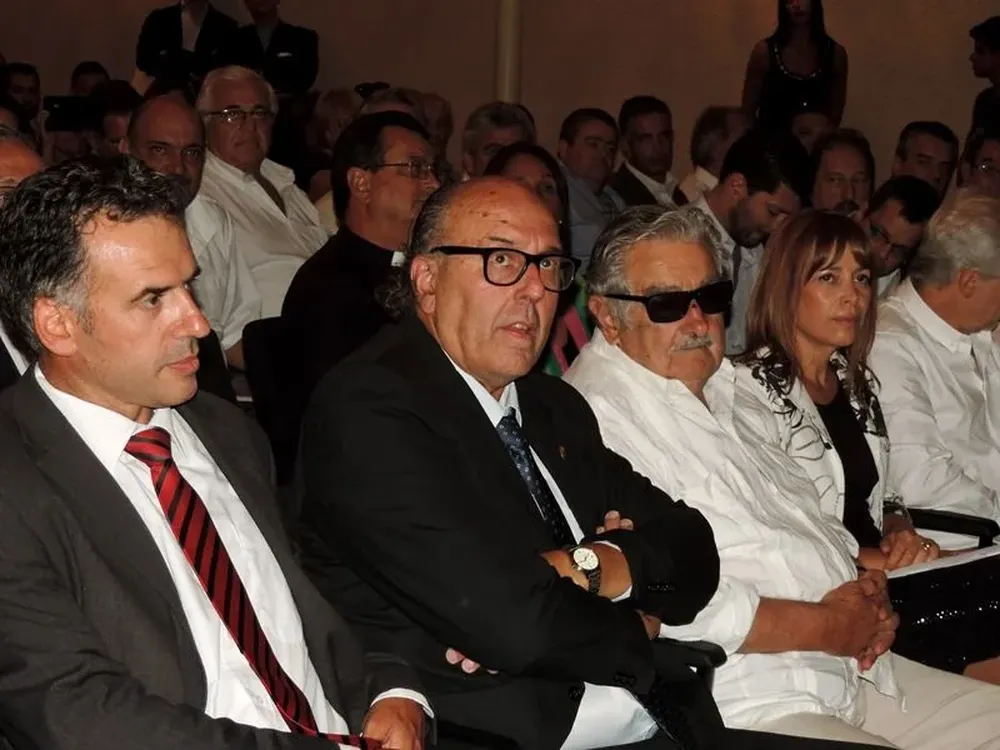 Archivo 2014, Yamandú Orsi como secretario geneneral de la Intendencia de Canelones y Marcos Carámbula como intendente