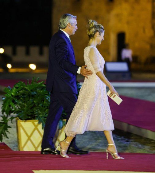 Alberto Fernández Fabiola Yañez