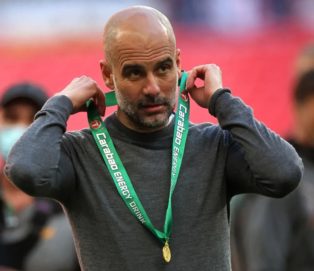 Pep Guardiola se colgó una nueva medalla