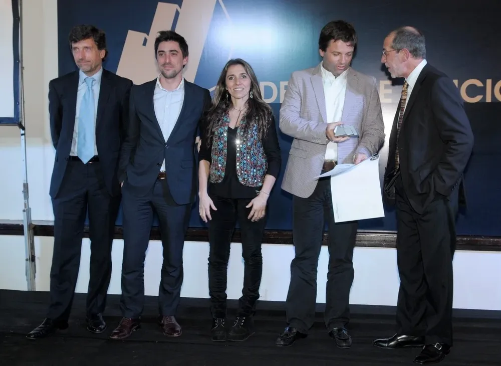Pablo Marqués, Lucho Iannuzzi, Dominique Sarries, Ignacio Ferrés y Jorge Manzano