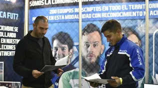 Guillermo López y Matías Corporales, fundadores de Liga Siete