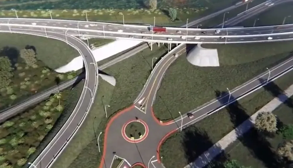 Los nuevos accesos a la ciudad de Canelones