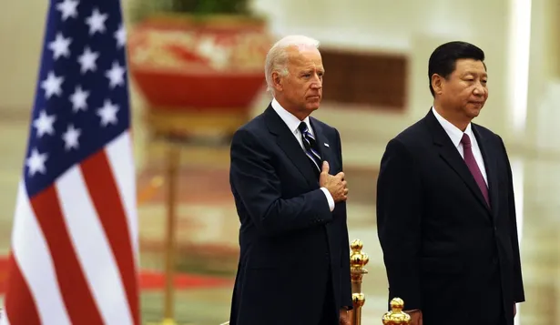 Joe biden (presidente de Estados Unidos) y Xi Jinping (Presidente de la República Popular China)