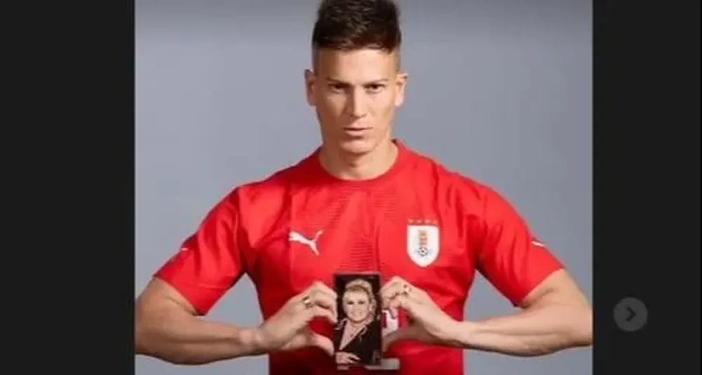 La foto de Sebastián Sosa para su madre