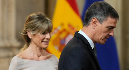 Begoña Gómez y Pedro Sánchez