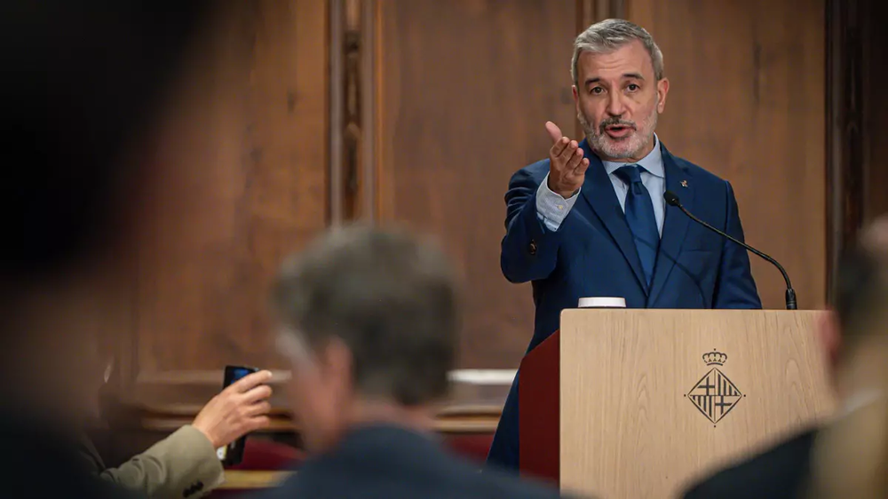 El alcalde de Barcelona, Jaume Collboni